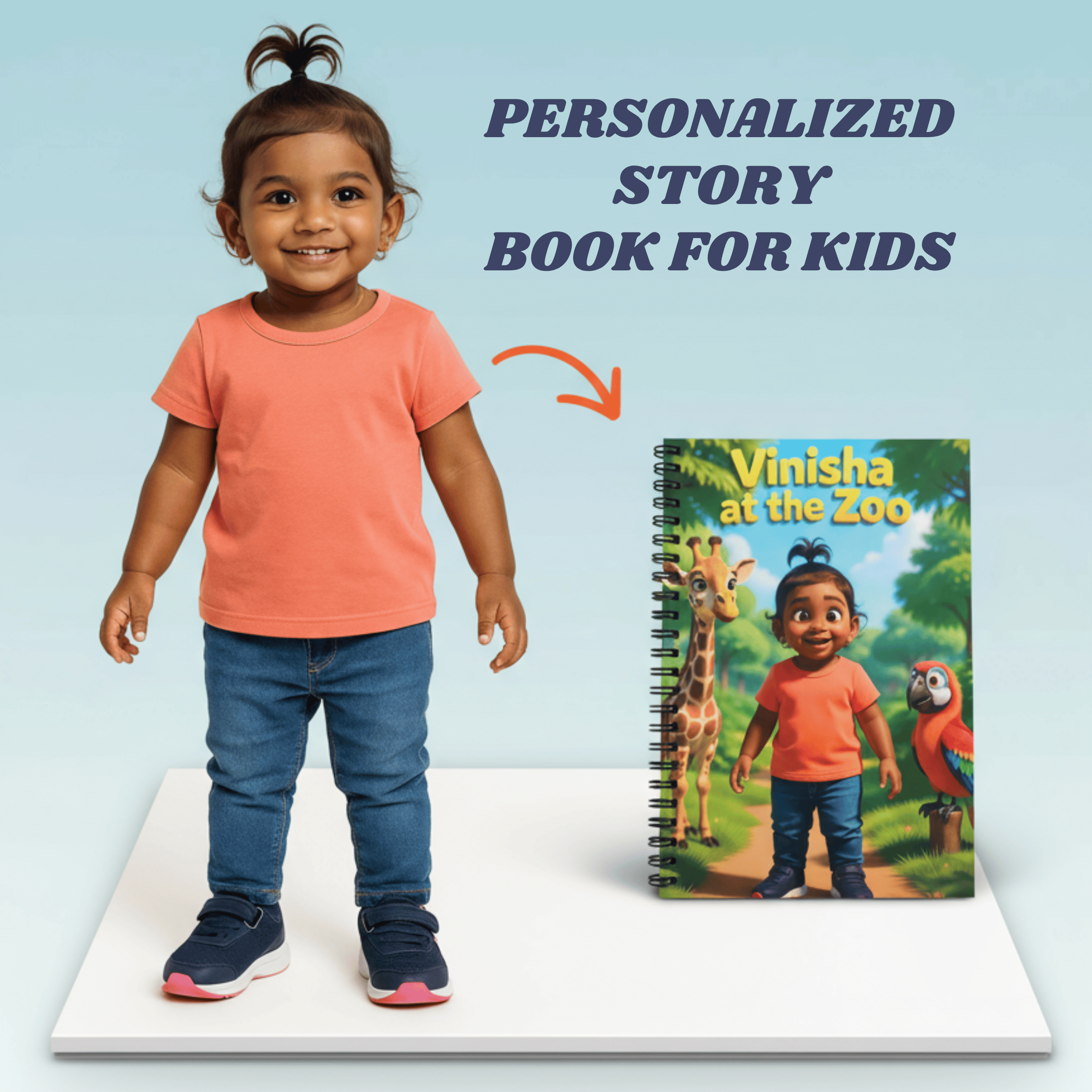 Personalized Kids Story Book (Printed & Delivered)